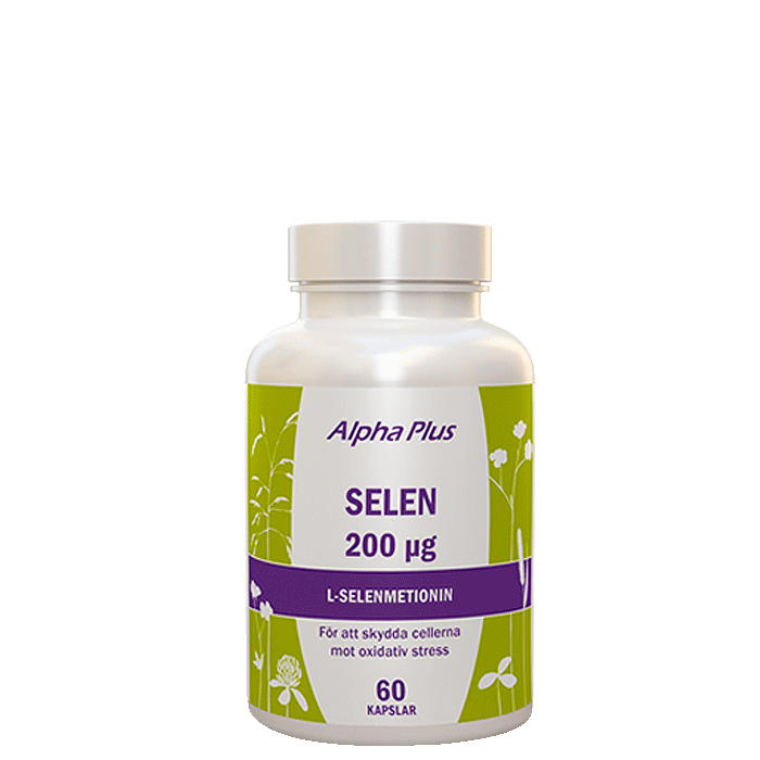 Selen 200 µg 60 kapslar