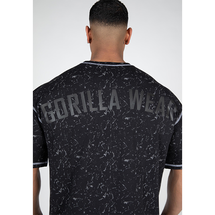 Saginaw Oversized T-Shirt, Washed Black