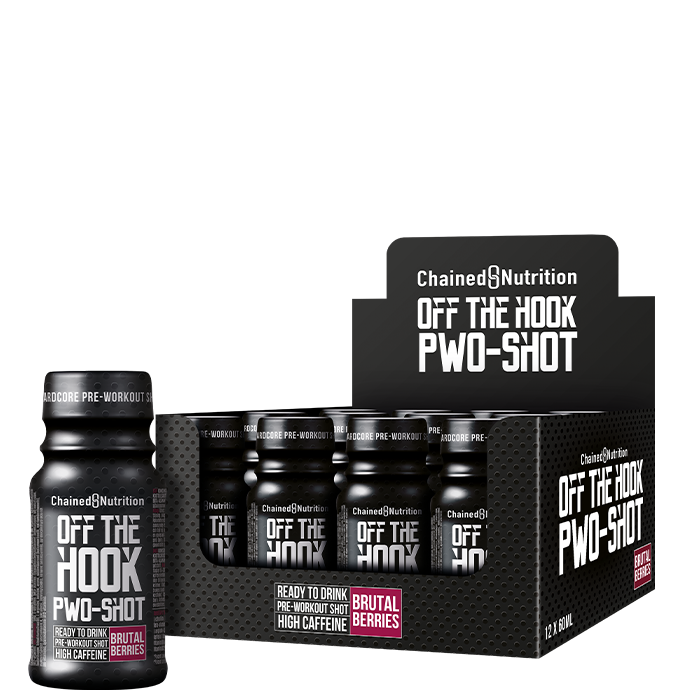 Chained Nutrition 12 x Off The Hook PWO-Shot 60 ml