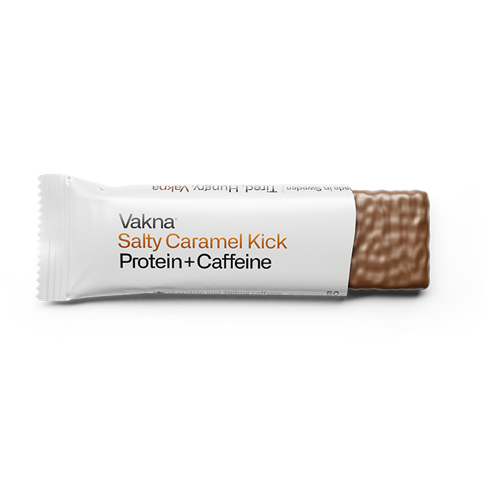 15 x VAKNA Koffein 200 mg & Proteinbar 50 g