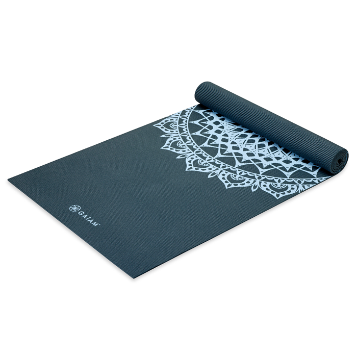 Yogamatta Bl&aring; 6 mm