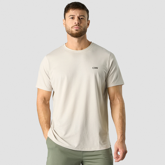 ICANIWILL Stride T-shirt DriRelease Light Grey