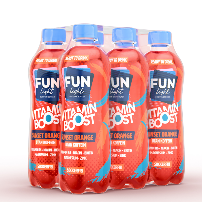 6 x FUN Light Vitamin Boost 500 ml