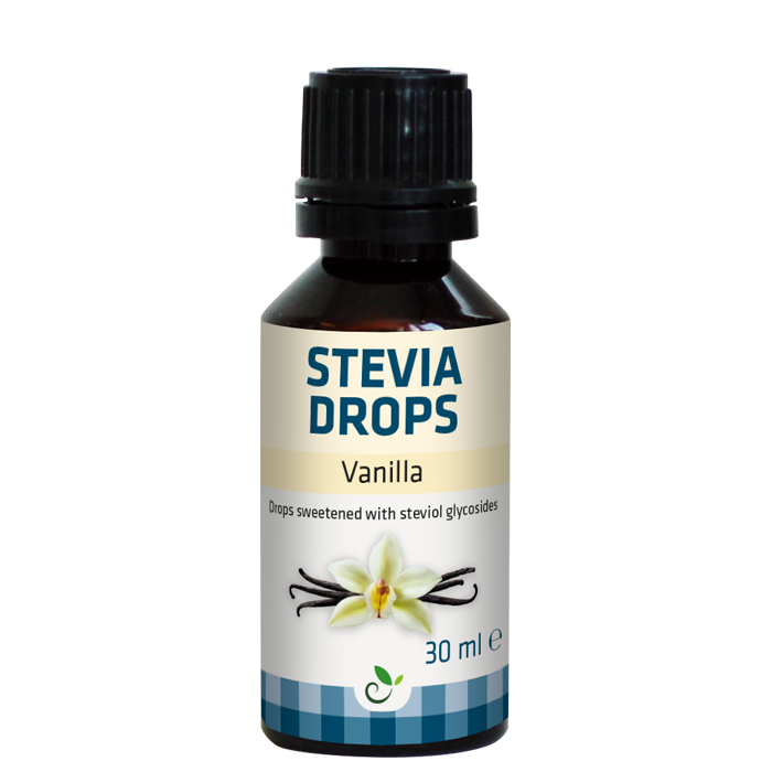 Stevia Droppar Vanilj 30 ml