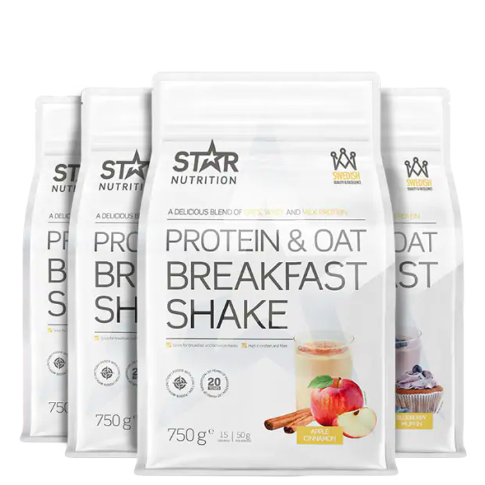 Protein & Oat Breakfast Shake Mix&Match 3 kg