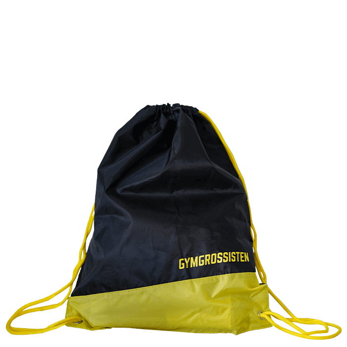 Gymgrossisten Stringbag, Black/Yellow