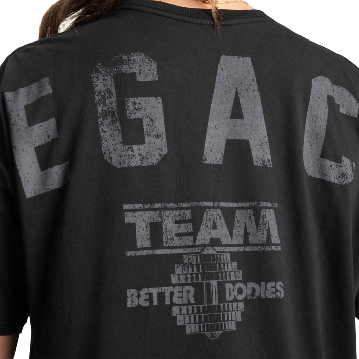 Legacy Oversized T‑Shirt Tv&auml;ttad Svart