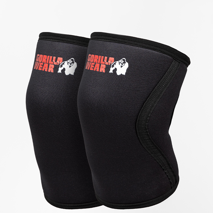 Gorilla Wear Gear 5 MM Knee Sleeves Black