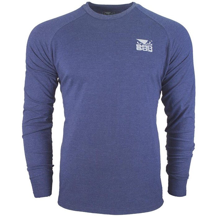 Bad Boy Icon T-shirt - Long Sleeve, Blue