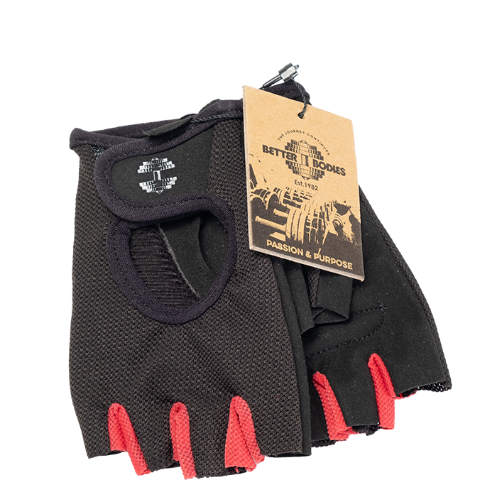 BB Womens Training Gloves,Black/Pink