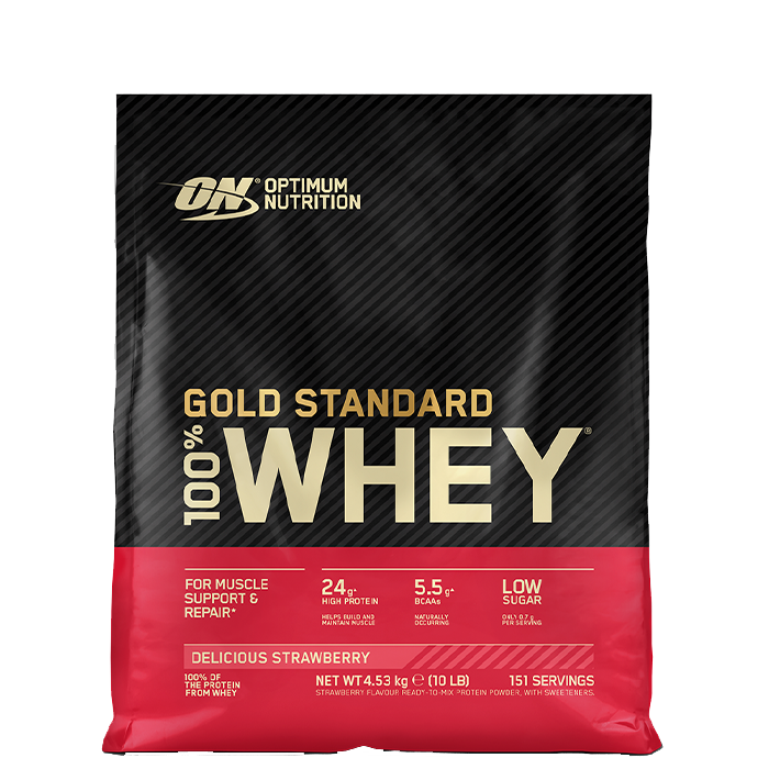 Optimum Nutrition 100% Whey Gold Standard Vassleprotein 4545 g