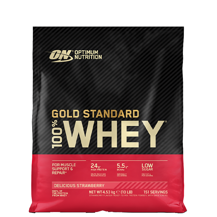 Optimum Nutrition 100% Whey Gold Standard Vassleprotein 4545 g