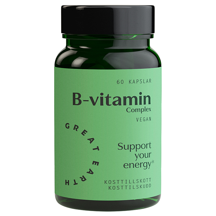 B-vitamin Complex 60 tabletter