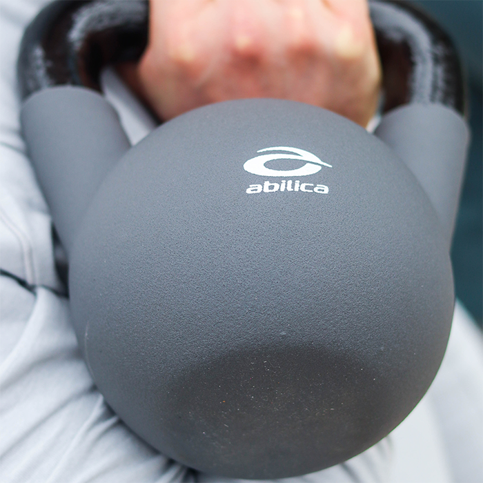 Kettlebell med skydd