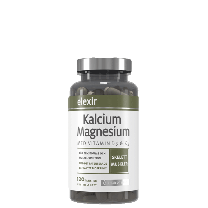 Kalcium Magnesium 120 tabletter