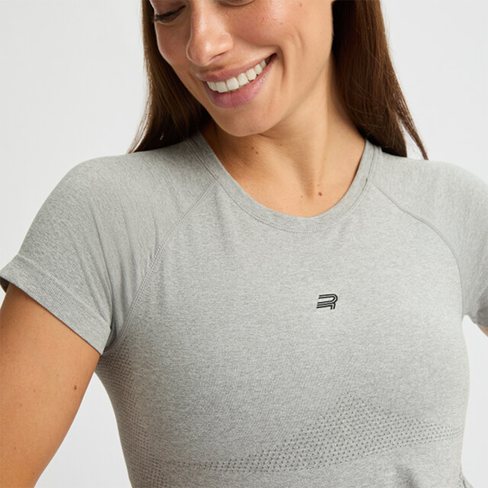 Seamless T-shirt Grå