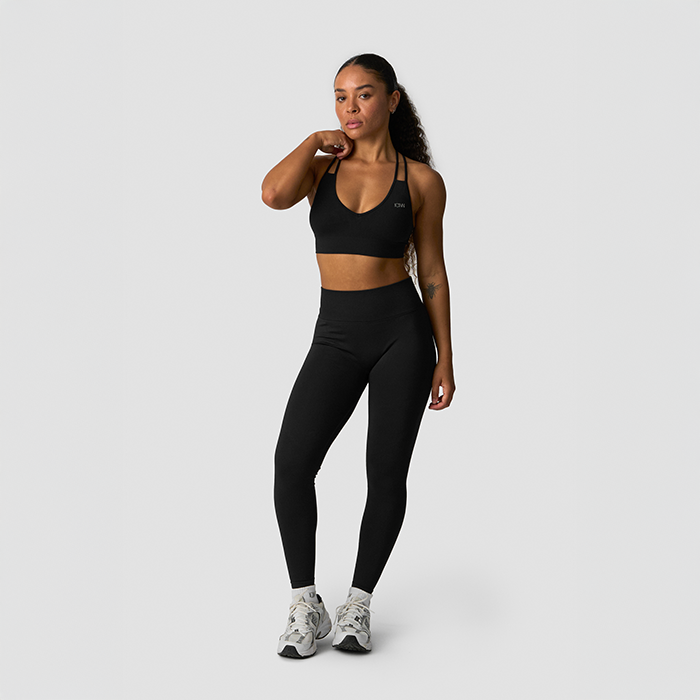 Define Seamless V-shape Tights Svart