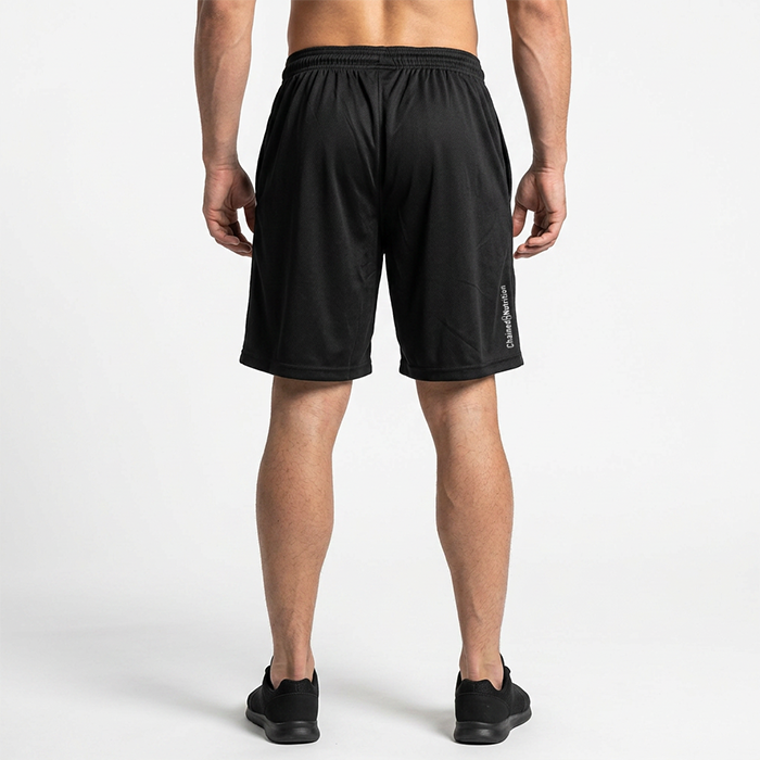 Chained Mesh Shorts Svart Vit