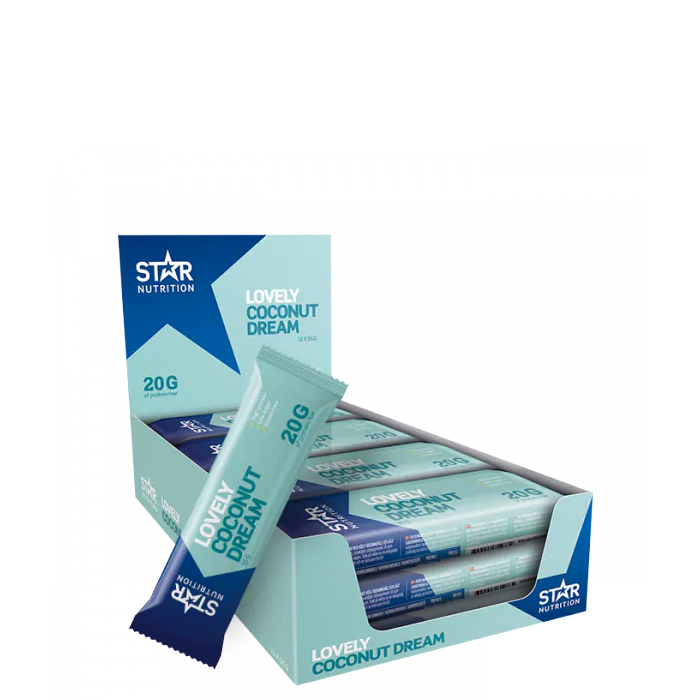 Läs mer om 12 x Star Nutrition Protein Bar, 55g