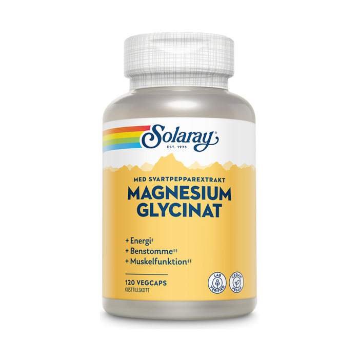Magnesium Glycinat 120 kapslar