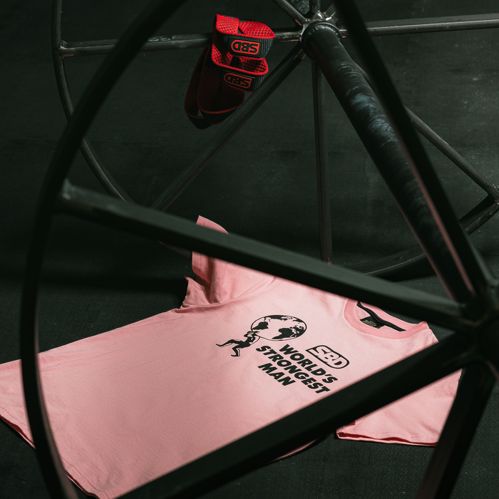 World Strongest Man 2026 T-Shirt Heats Rosa