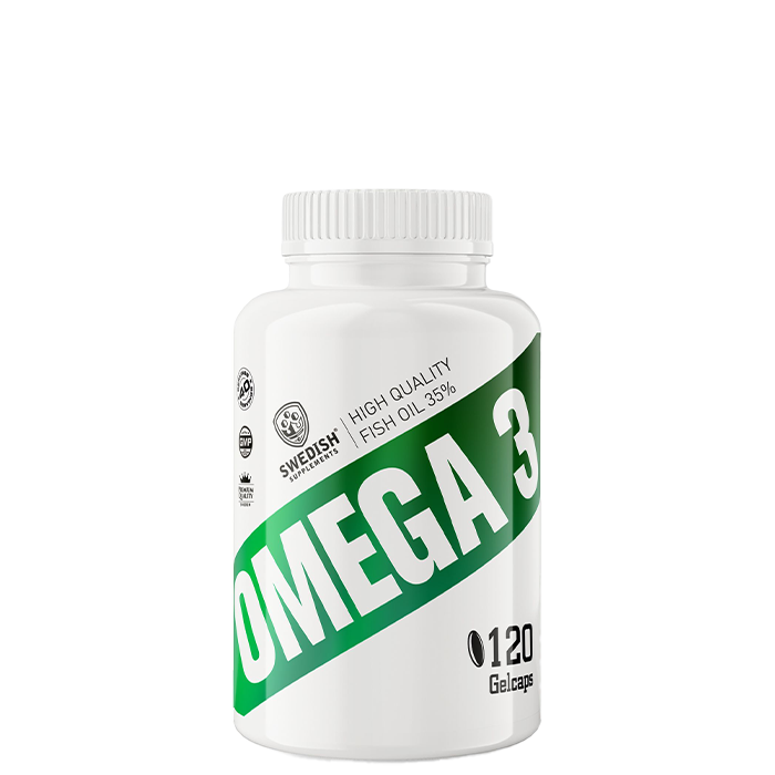 Swedish Supplements Omega 3 120 gel caps