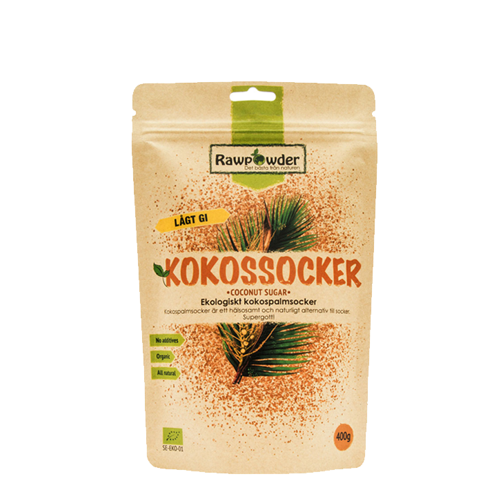 Rawpowder Kokossocker EKO 400 g