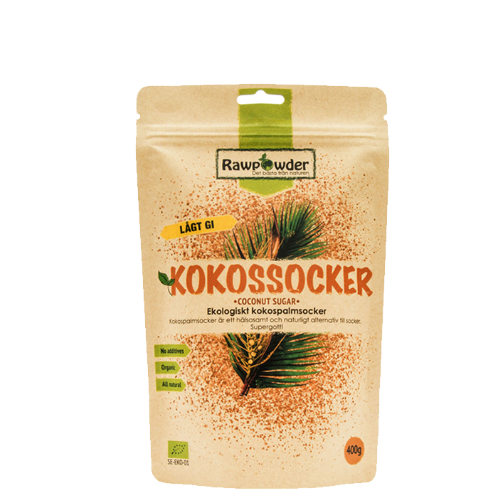 Rawpowder Ekologiskt Kokossocker 400 g