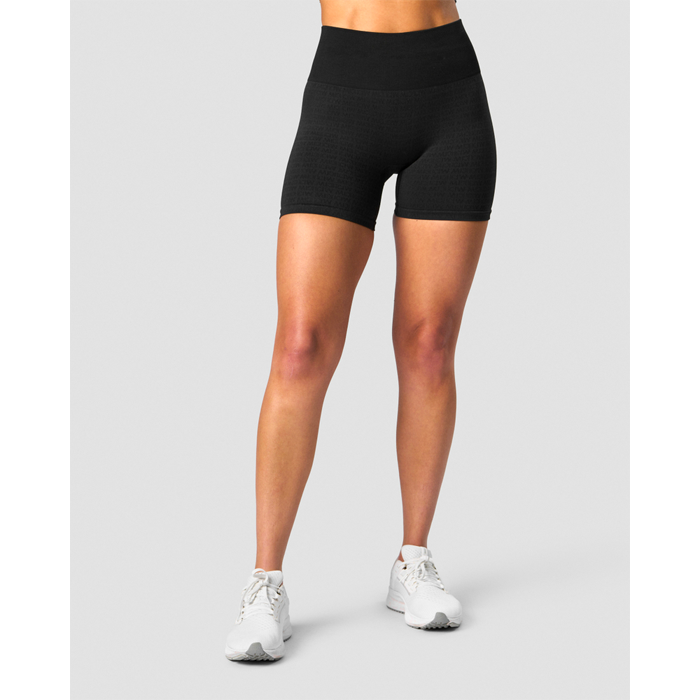 Läs mer om Signature Seamless Shorts, Black