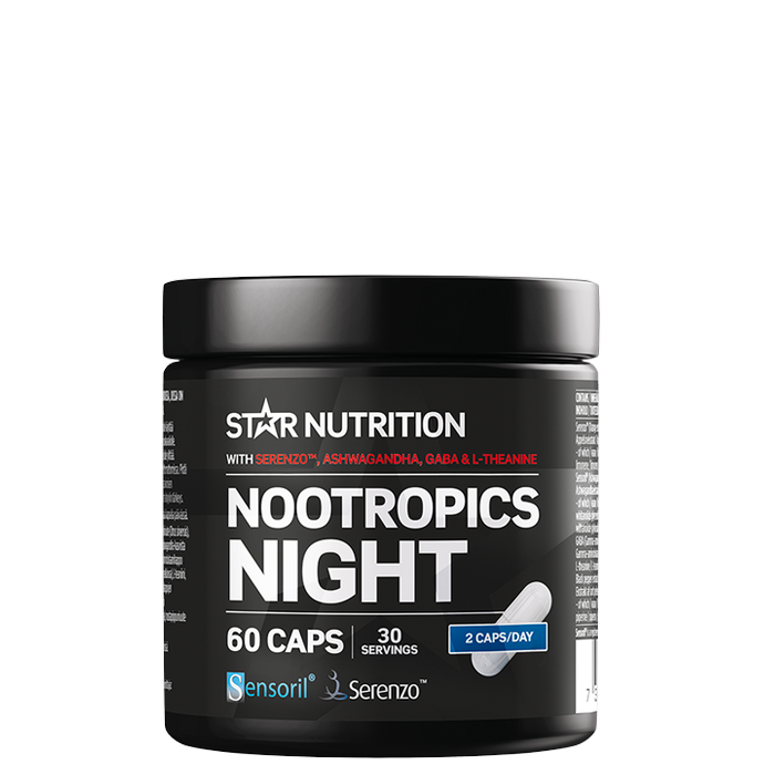 Läs mer om Nootropics Night, 60 caps