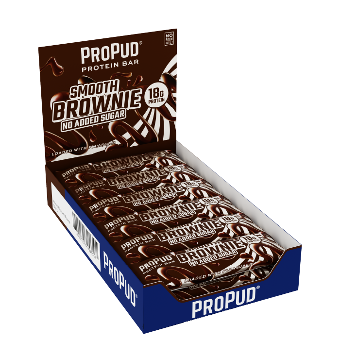 12 x ProPud Protein Bar 55 g Smooth Brownie