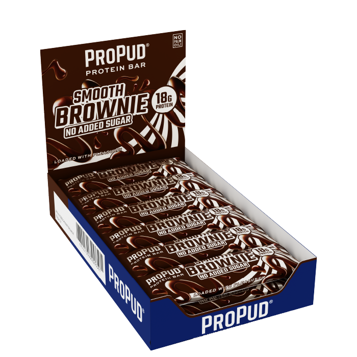 12 x ProPud Protein Bar,55 g,Smooth Brownie