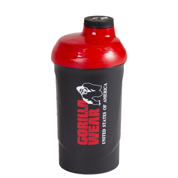 Gorilla Wear Wave Shaker 600 ml, Black/Red