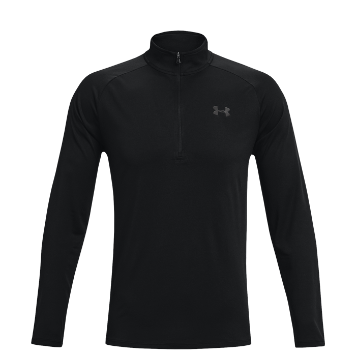 UA Tech 2.0 1/2 Zip, Black