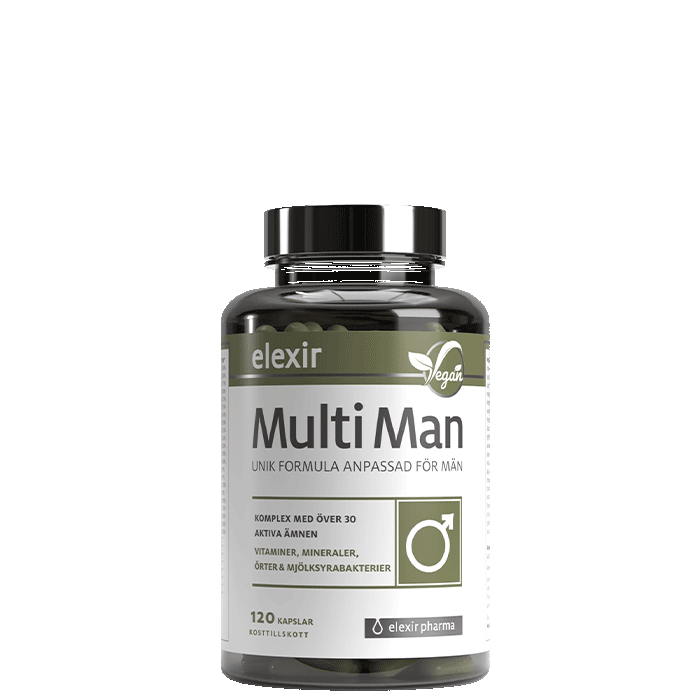 Multivitamin Man 120 kapslar
