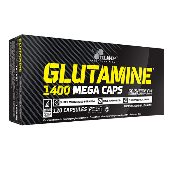 Glutamine Mega Caps 1400 120 caps