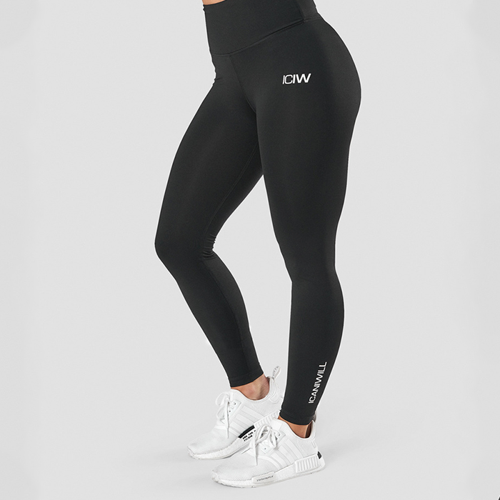 Scrunch V-shape Tights,Black