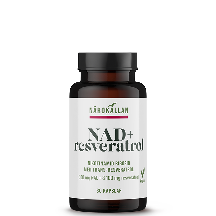 Närokällan NAD+ Resveratrol 30 kapslar