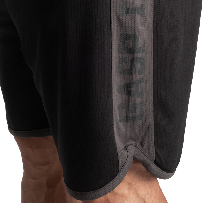 Gasp Mesh Shorts Svart Gr&aring;