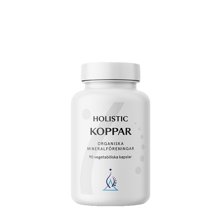 Holistic Koppar 2 mg 90 kapslar