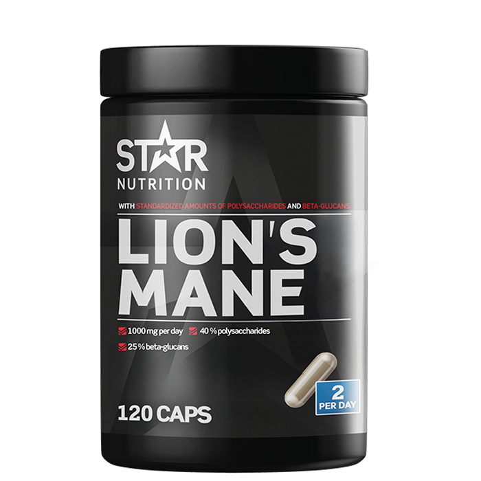 Lion's Mane 120 kapslar - Star Nutrition