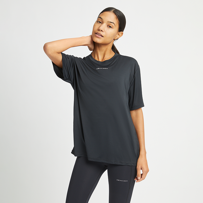 Court Loose T-shirt Svart