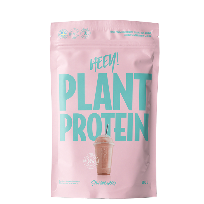 Veganskt Protein Jordgubb, 500 g