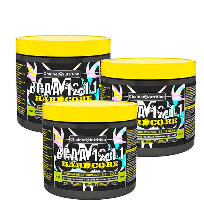 Bild av 3 x 12:1:1 Chained BCAA Hardcore, 280 g