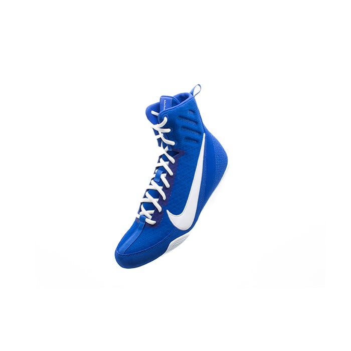 Nike Machomai 3 Boxningsskor Bl&aring; Vit