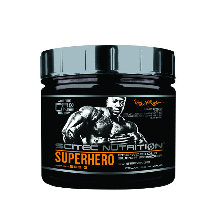 SUPERHERO Pre-Workout Super Powder 285 g Cola Lime