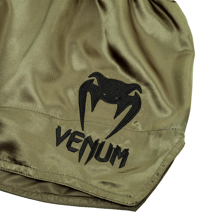Classic Muay Thai Shorts Khaki/Svart