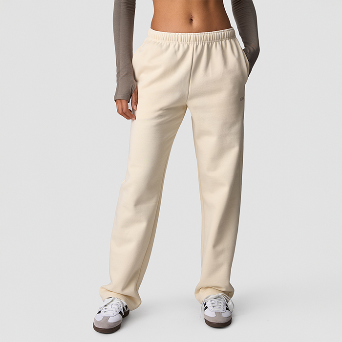 Everyday Straight Leg Sweatpants,Cream