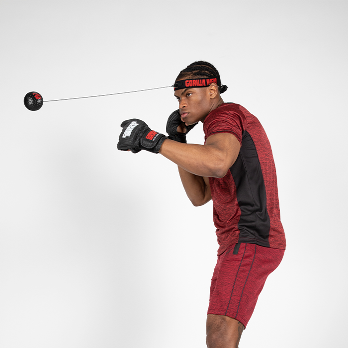 Läs mer om Boxing Reflex Ball, Black/Red