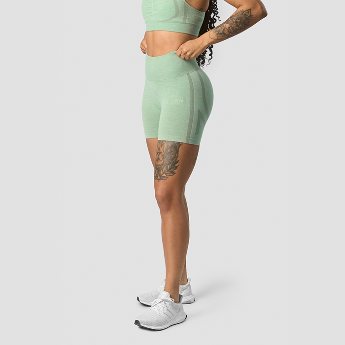 Rush Seamless Shorts Ljusgrön